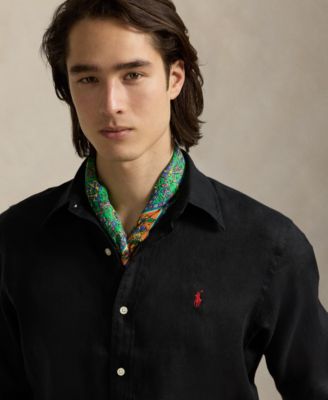 Men's Classic Fit Linen Shirt