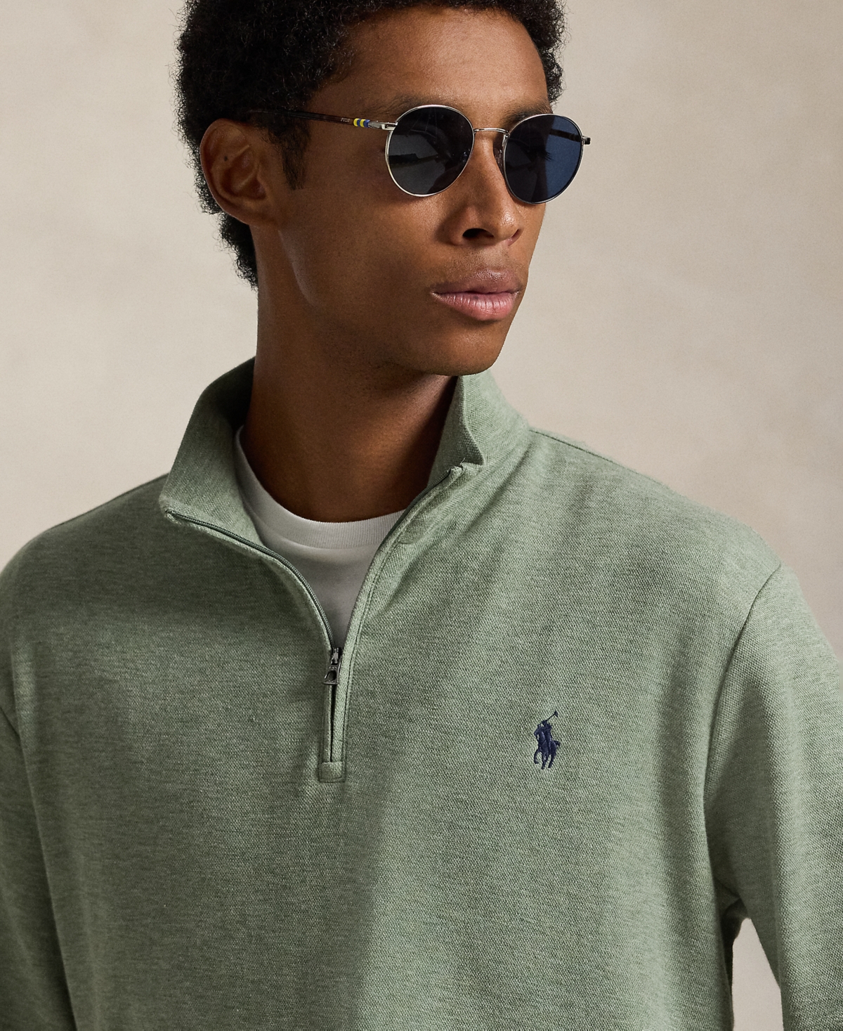 Polo Ralph Lauren Men's Cotton-Blend Jacquard Pullover