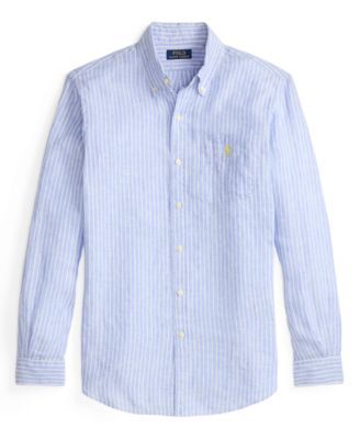 Men's Classic-Fit Linen Shirt	