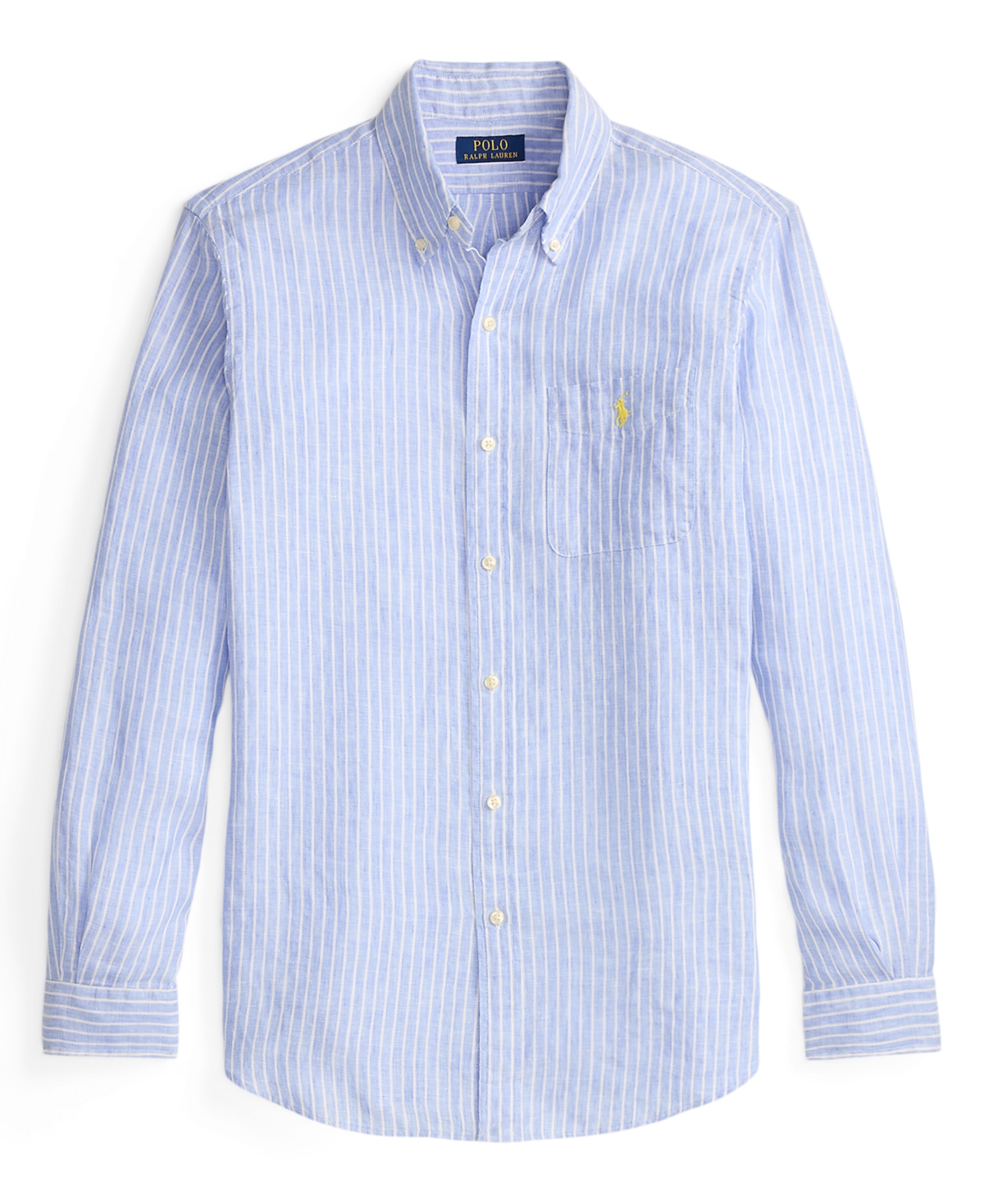 Polo Ralph Lauren Men's Classic Fit Linen Shirt In Blue