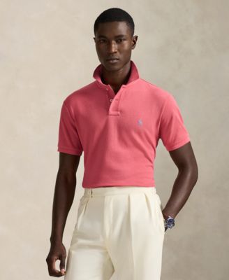 トップス POLO RALPH LAUREN CUSTOM SLIM FIT M Polo Ralph Lauren Men's Custom Slim-Fit Mesh Polo Shirt - Macy's