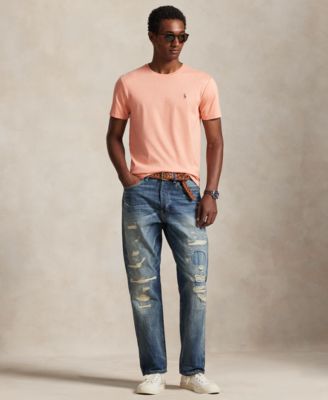 Men's Custom Slim-Fit Soft Cotton T-Shirt