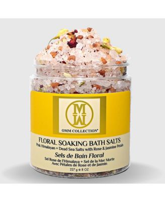 2pc Floral Bath Salt set