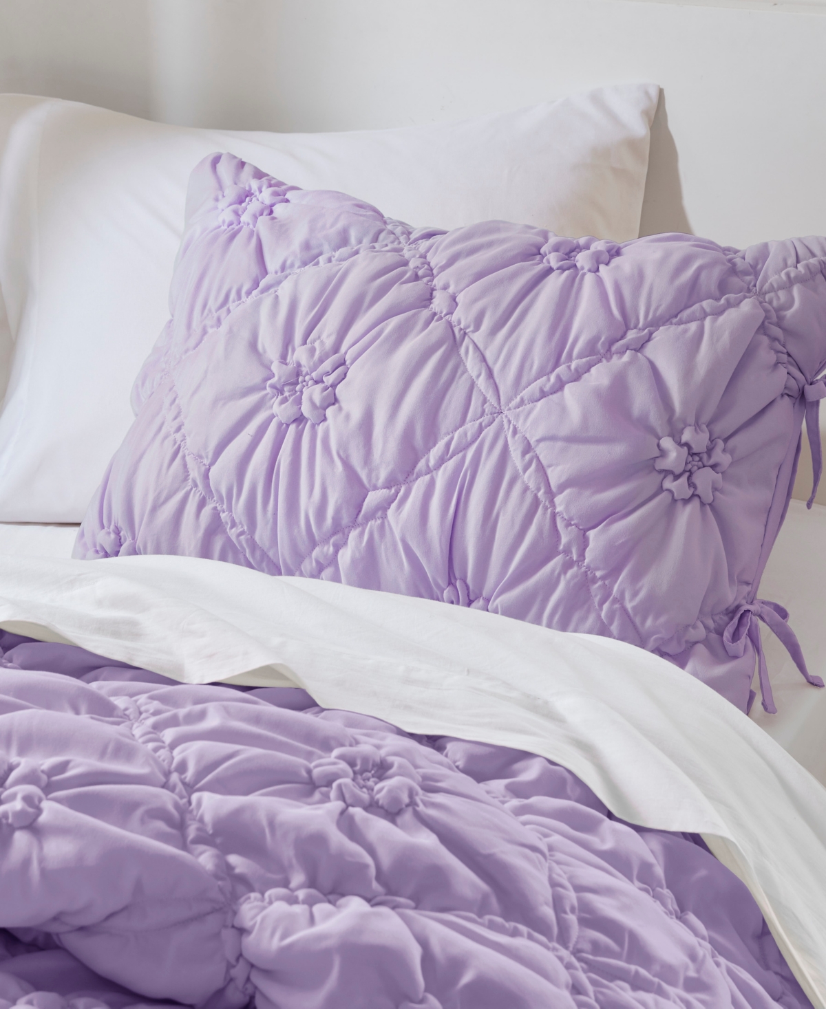Intelligent Design Lily Floral 2-pc. Comforter Set, Twin In Purple
