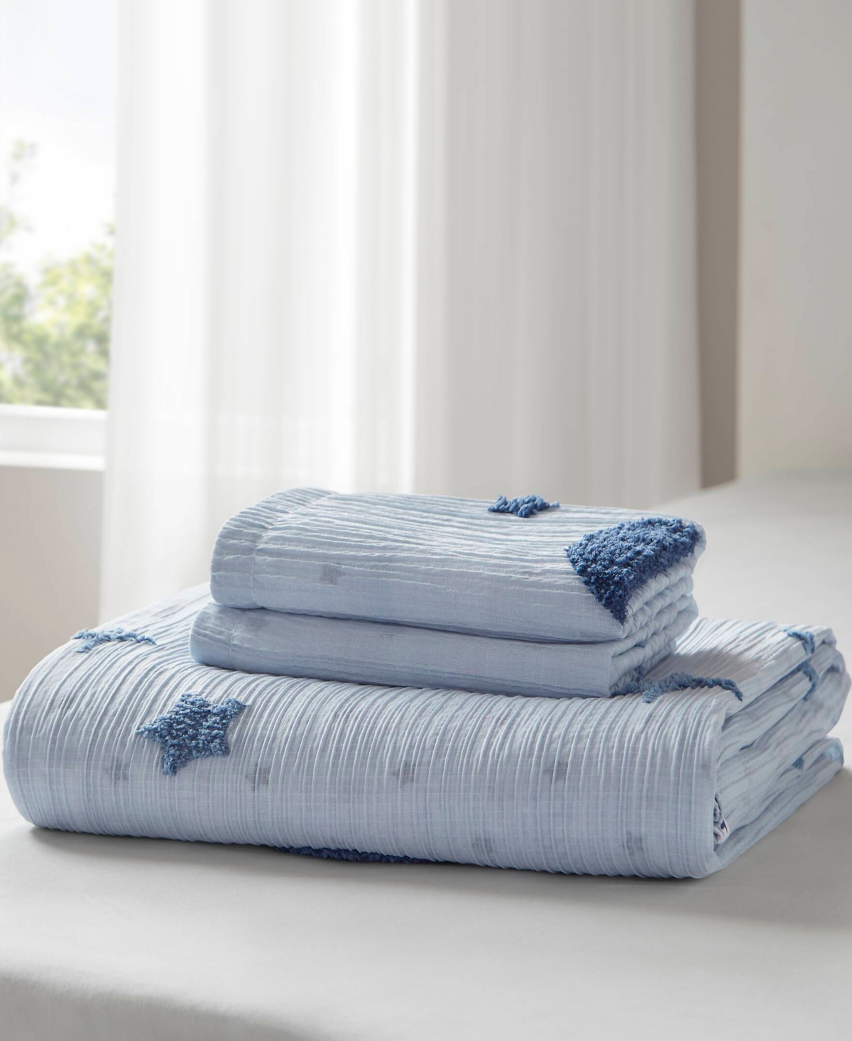 Intelligent Design Cosmos Celestial 2-pc. Duvet Cover Set, Twin In Blue