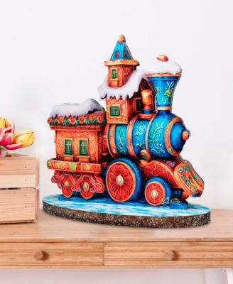 Winter Express Train Centerpiece