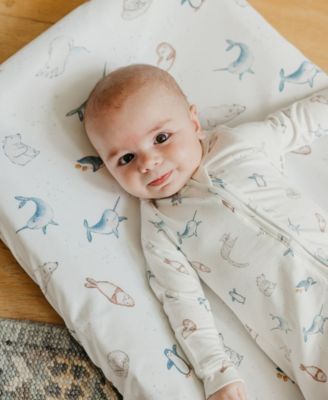 Baby Boy or Baby Girl Arctic Wonder Zip-Up Footie One-Piece