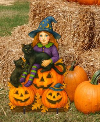Halloween Witch Outdoor Garden D&eacute;cor