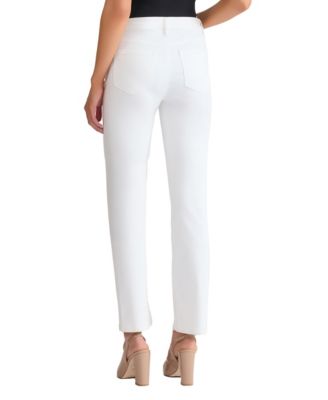 Women's Lexington Mid Rise Straight Leg Denim Jeans 