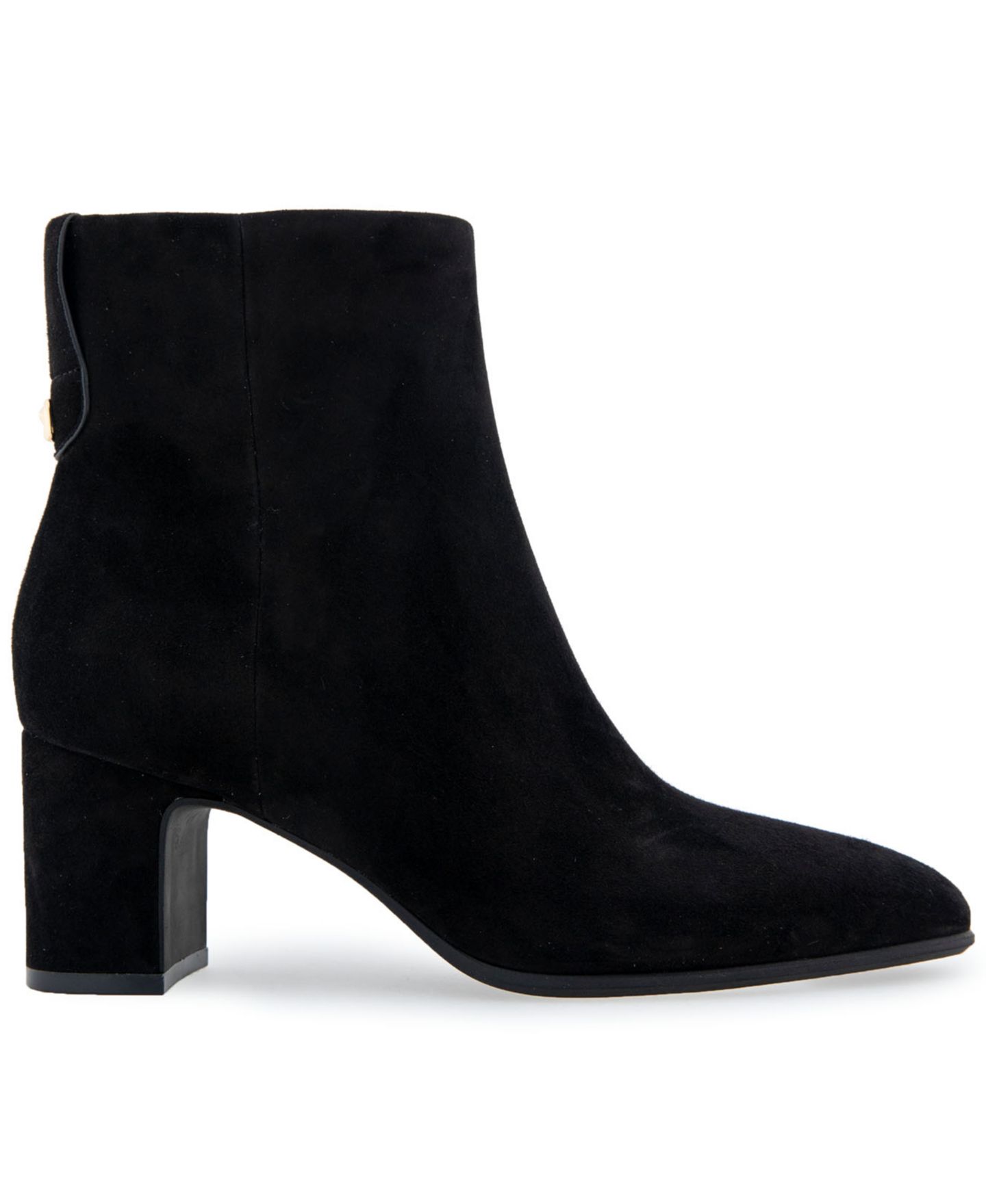 Женские ботинки Aerosoles Magnus Zipper Booties, цвет: Чёрный искусственный замшевый — фото 2