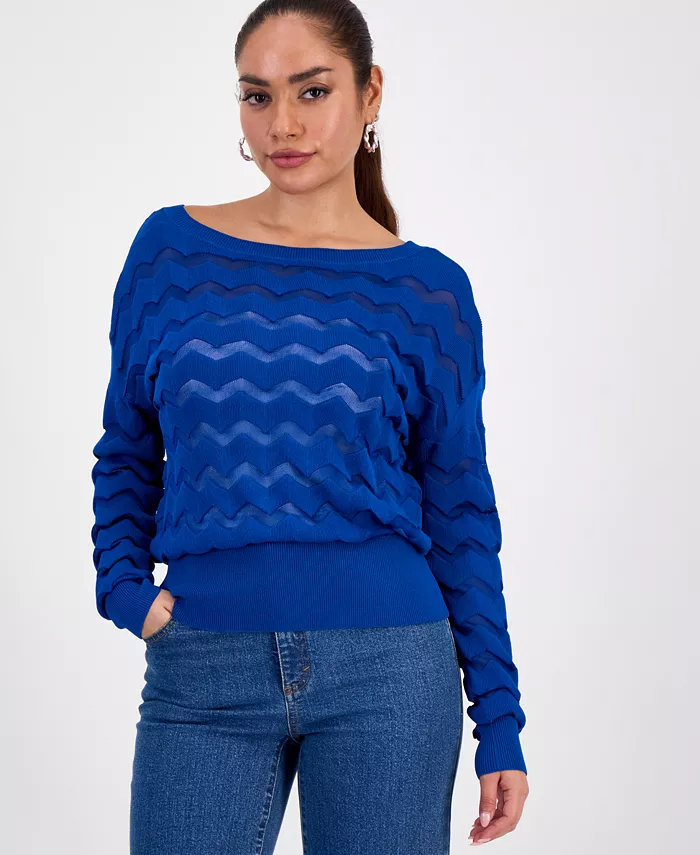 Petite Chevron Stitch Sweater