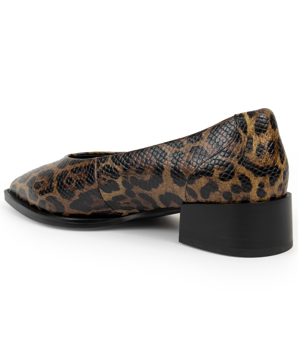 Aerosoles Women's Mide Tailored Flat In Animal Print