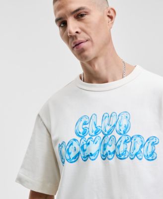 Men's Club Nowhere Relaxed Fit Short Sleeve Crewneck Graphic T-Shirt, Macy's Exclusive