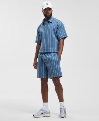Men's Regular-Fit Pinstripe 7" Shorts