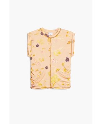 Women's Lyocell floral T-shirt