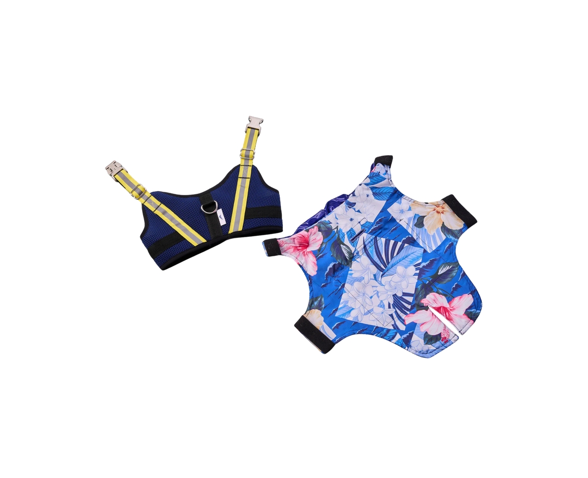 Tommy Bahama Pet Pet Tommy Bahama Pet Hawaiian Shirt & Apparel Harness