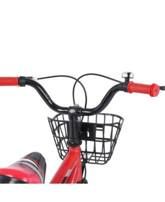 16 Inch Kids Bike with Glowing Training Wheels, Dual Brakes & High-Carbon Steel Frame | Gift for Girls and Boys Ages 5-9