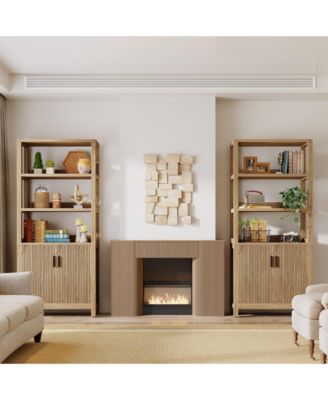 70.9" Tall Kitchen Pantry with Door, Wooden Storage Cabinet, Freestanding Pantry Organizer