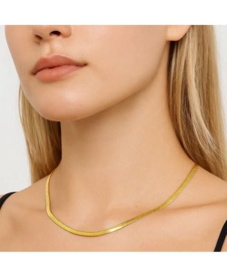 The Eliana Gold Snake Chain Necklace
