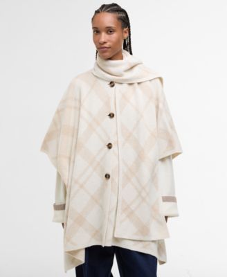 Barbour - Women's Vienna Knitted Cape Coat with Scarf