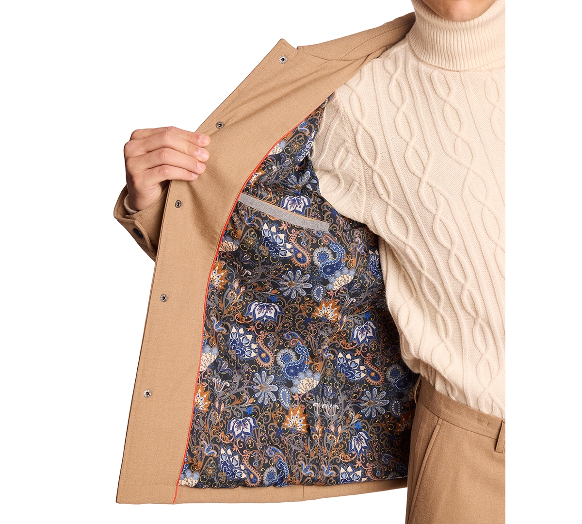 Paisley & Gray Men's Quilted Long Sleeves Jacket