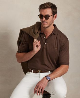 Men's Big & Tall Classic Fit Soft Cotton Polo
