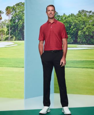 Men's Short Sleeve Airflux Heather Golf Polo Shirt