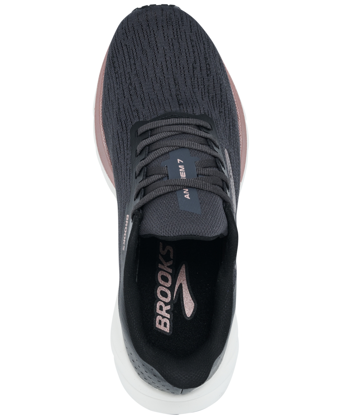 Brooks Women's Anthem 7 Running Sneakers From Finish Line In Black