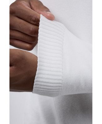 Men's Quarter Zip Mock Neck Sweater