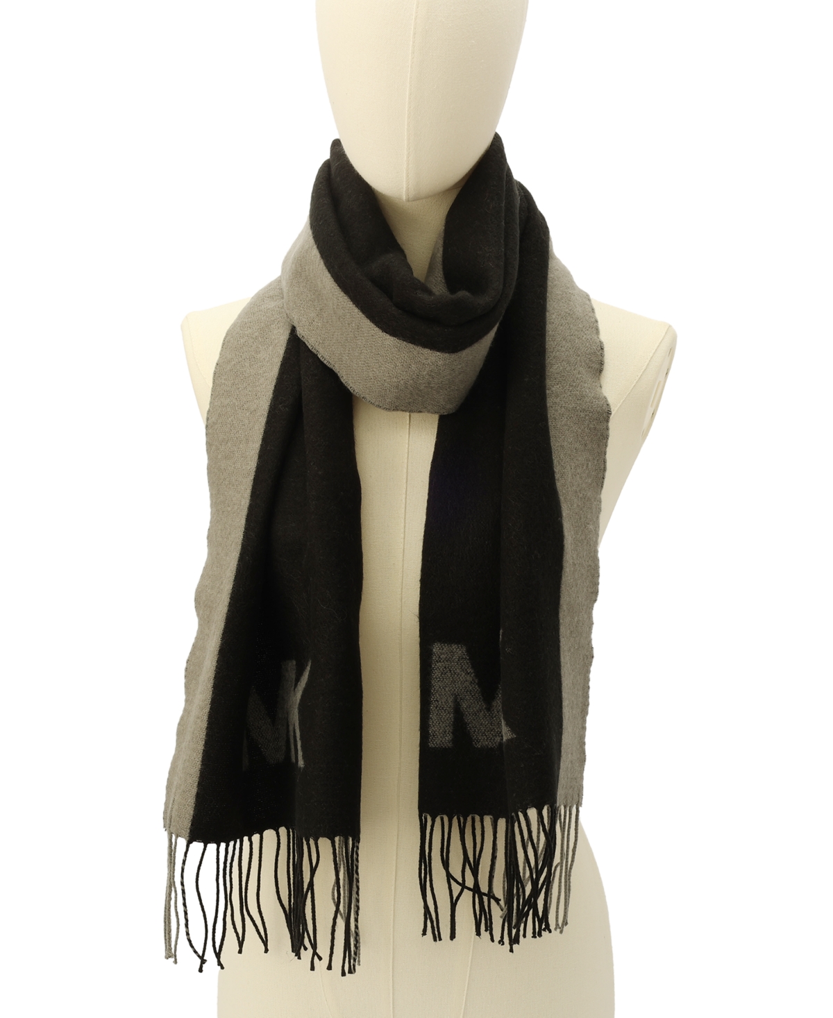 Michael Kors Men's Side Stripe Yarn Dye Scarf