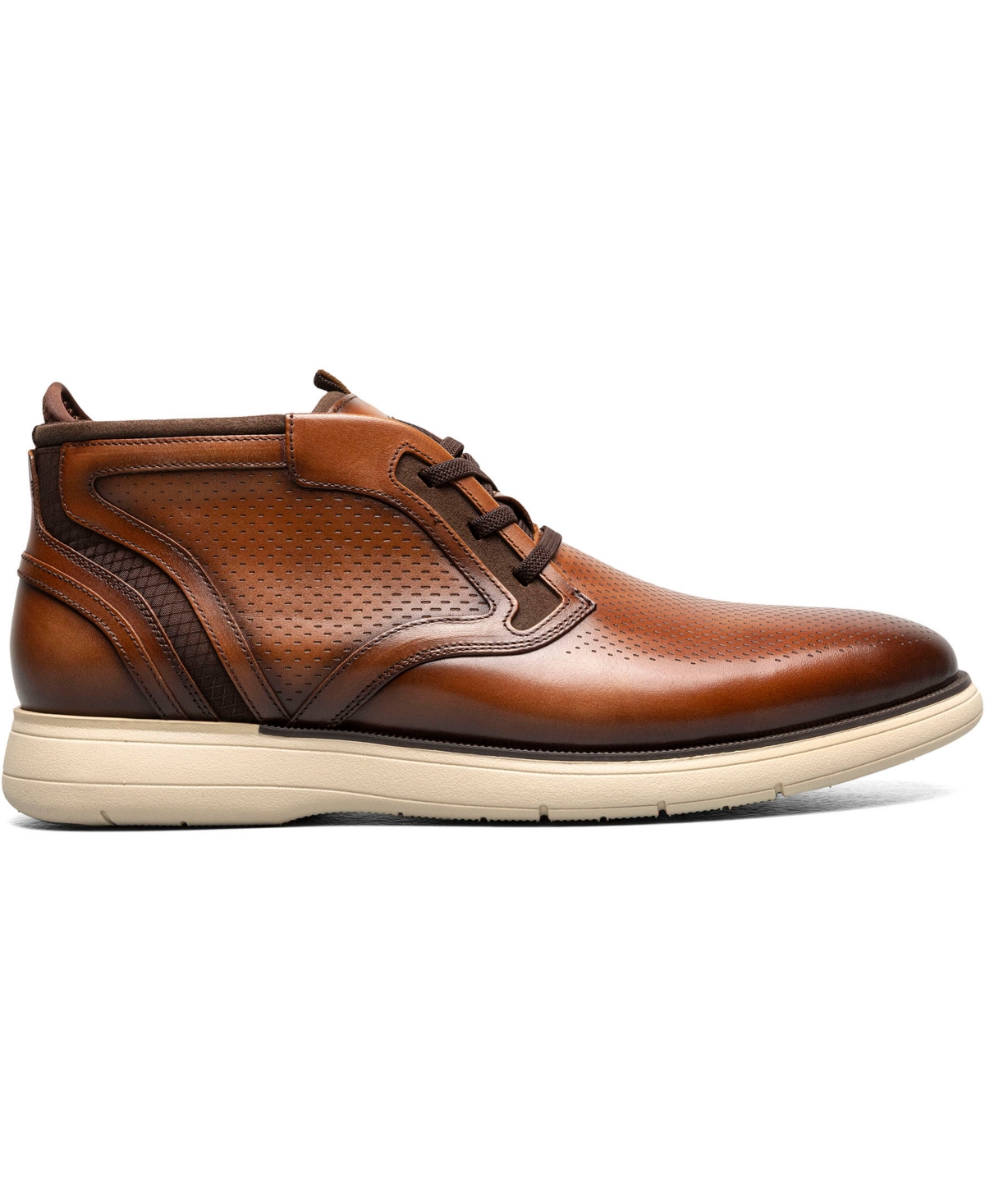 Stacy Adams Men's Eastmont Almond Toe Chukka Boots In Brown