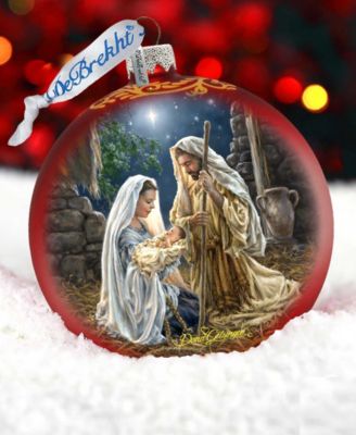 Glory to God Holiday Ornament D.Gelsinger