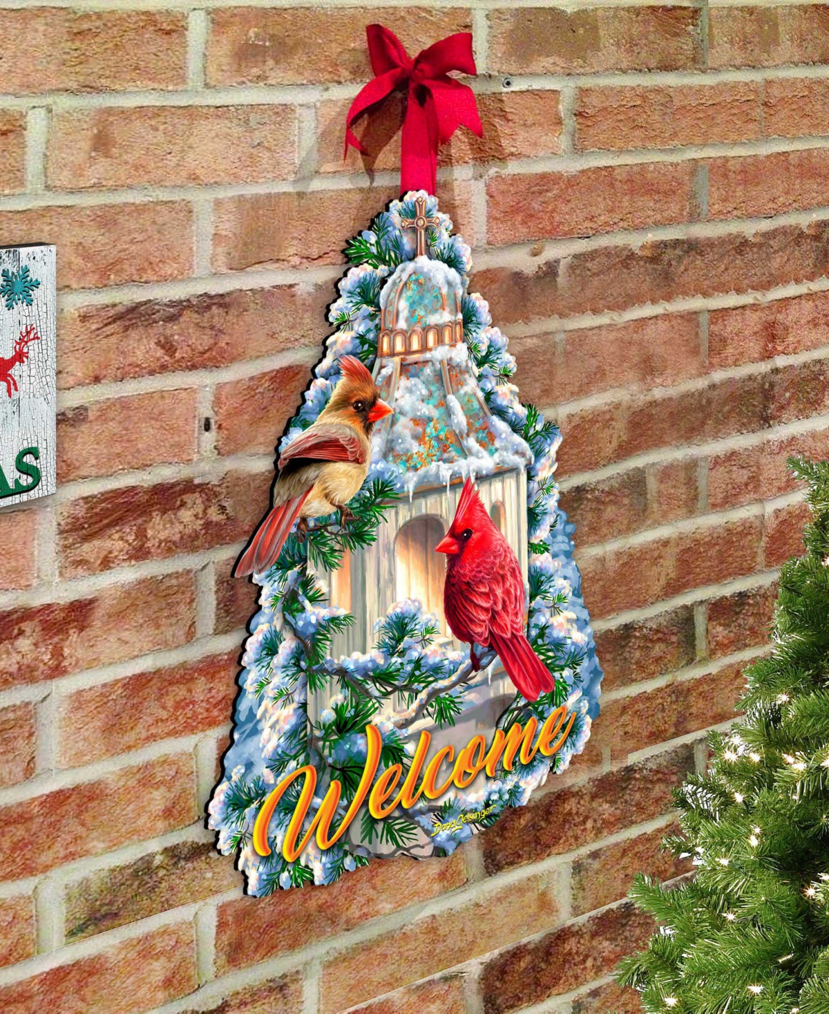 Designocracy Little Cardinal Chapel Decor D.gelsinger In Multi