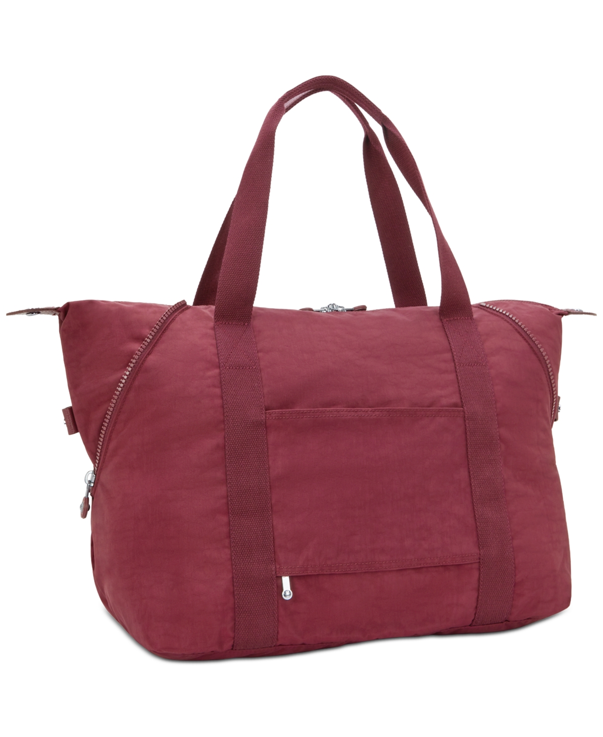 Kipling Art M Tote In Burgundy