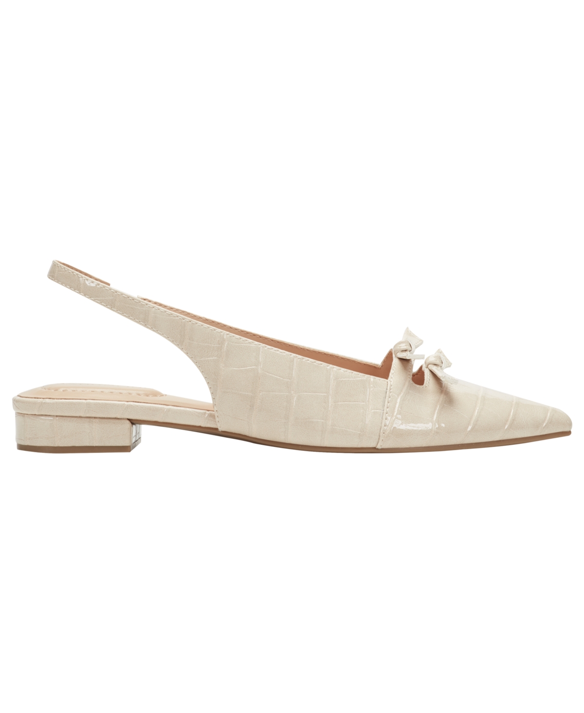 Bandolino Womens Aleeza Slingback Dress Flats In Neutral
