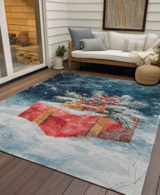 Holiday Washable Indoor/Outdoor ACN1805 10'x14' Area Rug