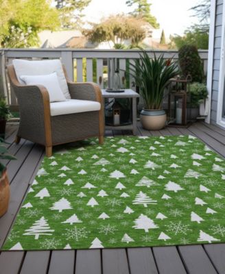 Holiday Washable Indoor/Outdoor ACN1815 10'x14' Area Rug