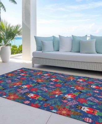 Holiday Washable Indoor/Outdoor ACN1822 10'x14' Area Rug