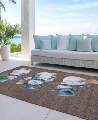 Holiday Washable Indoor/Outdoor ACN1826 10'x14' Area Rug