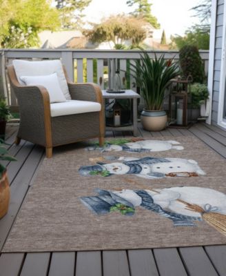 Holiday Washable Indoor/Outdoor ACN1826 10'x14' Area Rug