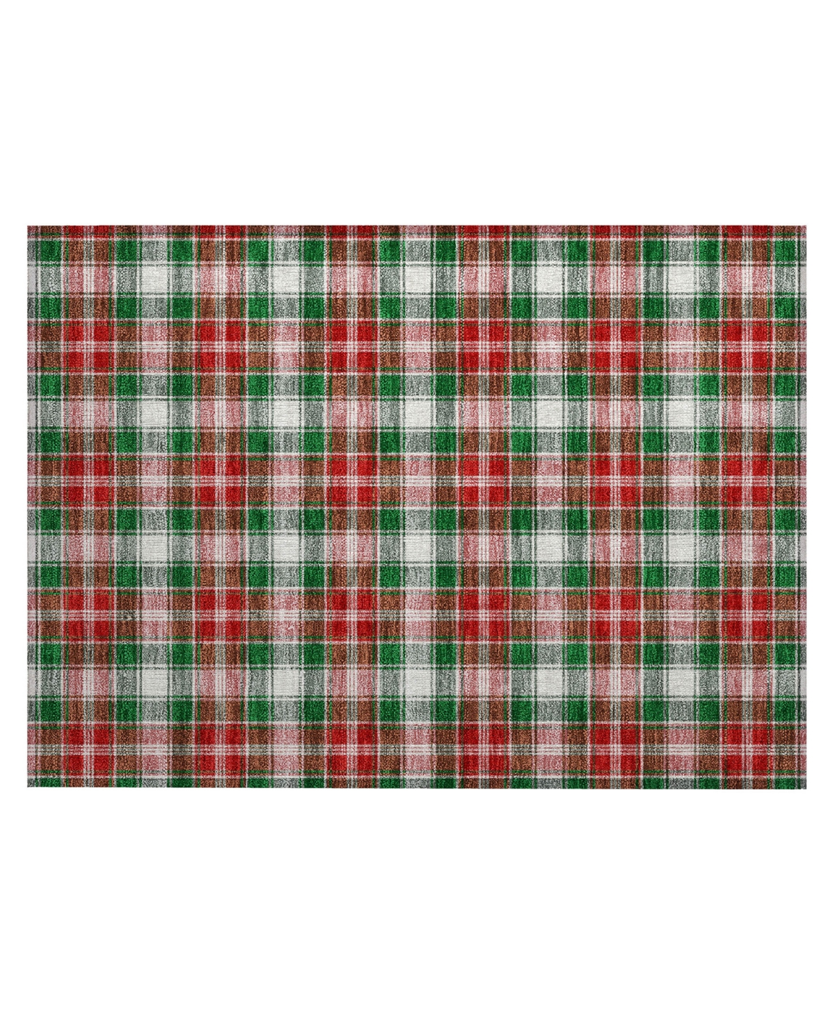 Addison Holiday Washable Indoor/outdoor Acn1817 1'8"x2'6" Area Rug In Green