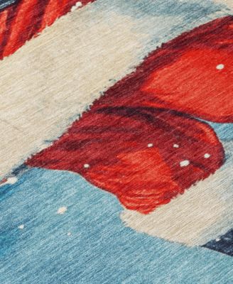 Holiday Washable Indoor/Outdoor ACN1807 2'3"x7'6" Runner Area Rug