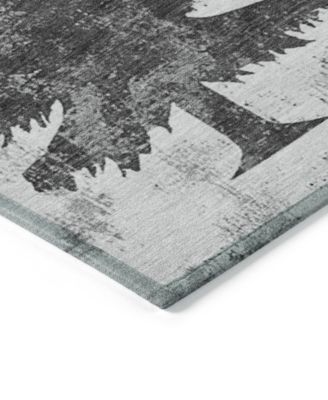 Holiday Washable Indoor/Outdoor ACN1811 2'6"x3'10" Area Rug