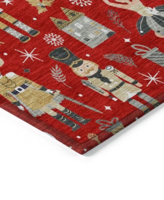 Holiday Washable Indoor/Outdoor ACN1827 2'6"x3'10" Area Rug