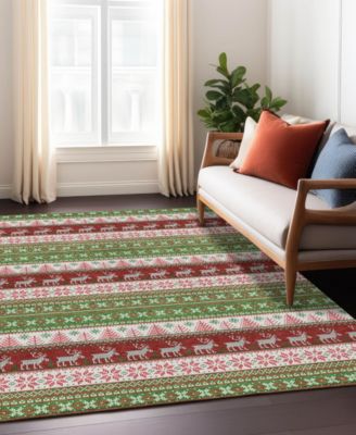 Holiday Washable Indoor/Outdoor ACN1818 3'x5' Area Rug