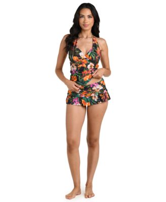 Women's Tropical Hideaway V-Neck Tankini