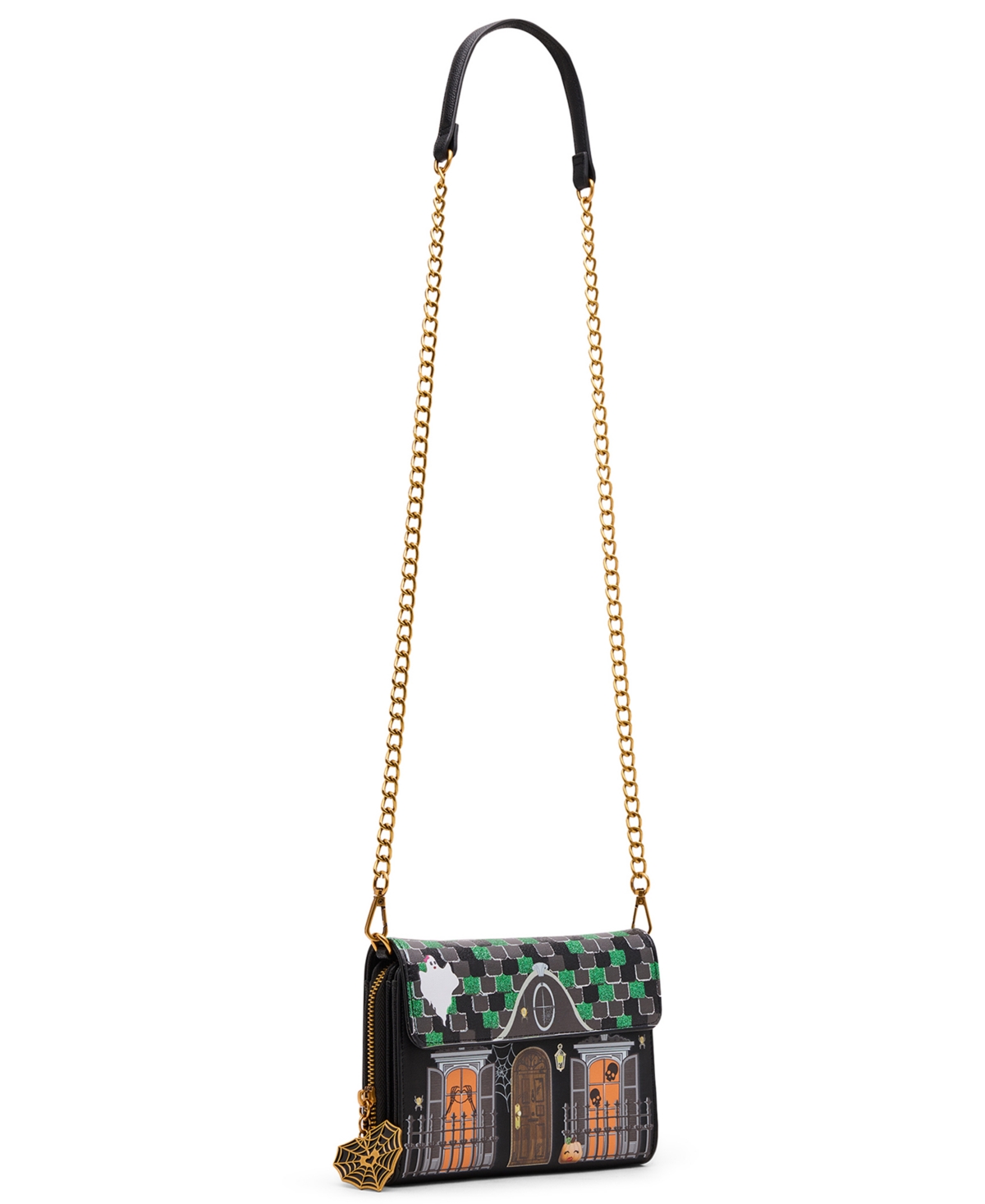 Betsey Johnson Skull Boss Trifold Wallet In Multi