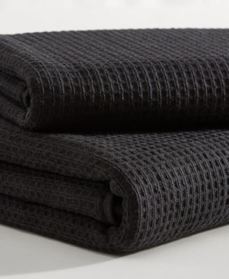 Eternity Waffle Cotton 2-Pc. Bath Towel Set, 64" x 34"