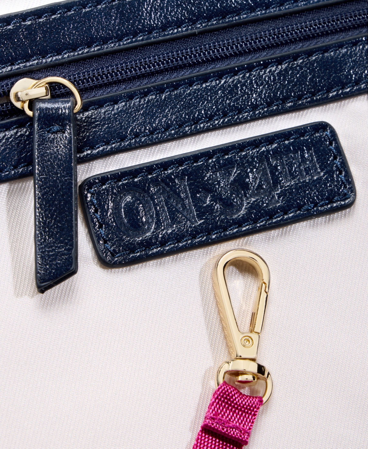 On 34th Jynna Medium Glaze Shoulder Bag, Exclusively At Macy's In Blue