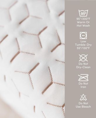 Copper Hypoallergenic Waterproof Cooling Mattress Protector, Queen